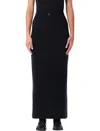 Coperni High Waist Skirt Front Pocket Design In Black
