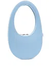 Coperni 'mini Swipe' Sky Blue Leather Bag