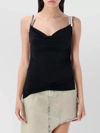 COPERNI SLEEVELESS DRAPED BACKLESS TOP