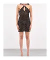 Coperni Black Beaded Knitted Tank Top In Black