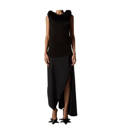 Coperni Sleeveless Dress In Black