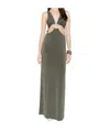 Coperni Sleeveless Dress In Green