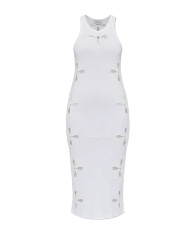 Coperni Sleeveless Dress In White