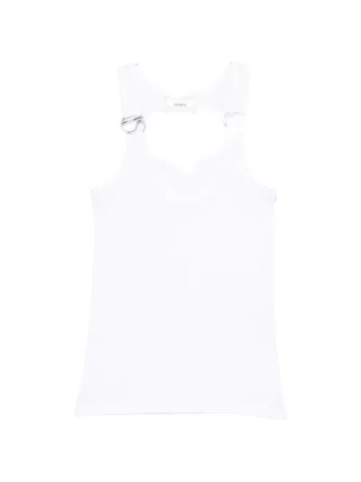Coperni Sleeveless Top In White