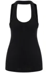 Coperni Ribbed Stretch Viscose Tank Top
