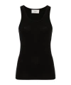 Coperni Sleeveless Scoop Neck Top In Black