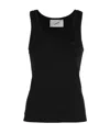 Coperni Sleeveless Scoop Neck Top In Black