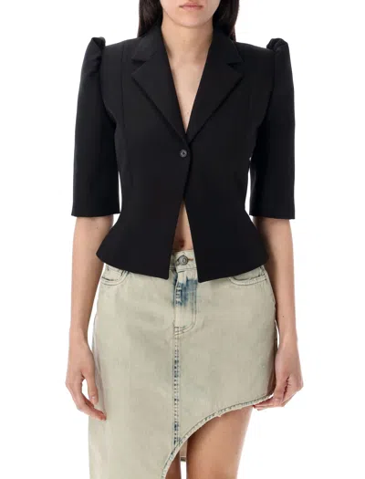 COPERNI COPERNI SLIM-FIT CROPPED TAILORED JACKET