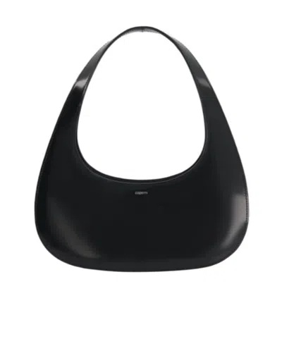 Coperni Slim Swipe Baguette Bag In Black