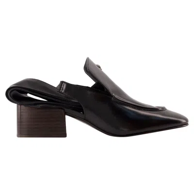 COPERNI SLING BACK LOAFERS - COPERNI - LEATHER - BLACK