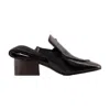 Coperni Sling Back Loafers In Black