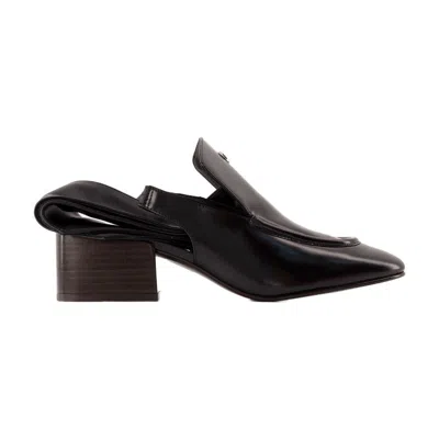 Coperni Sling Back Loafers In Black