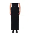Coperni High Waist Skirt Front Pocket Design In Black