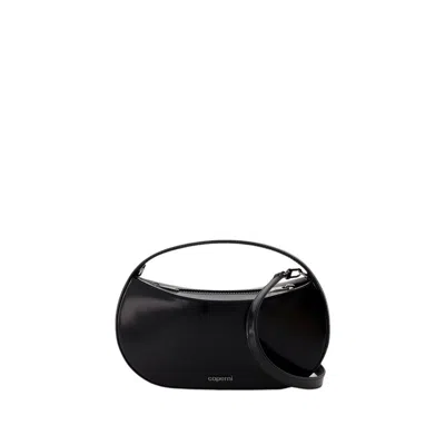 COPERNI COPERNI SMALL SOUND SWIPE BAG - LEATHER - BLACK
