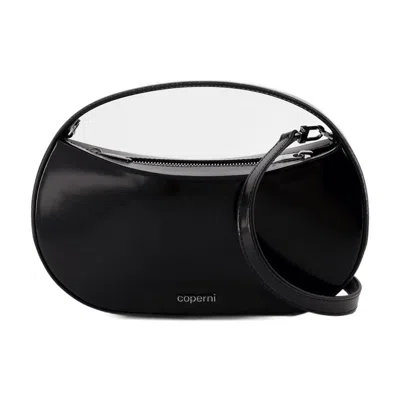 Coperni Sound Bag Swipe Small Handbag In Black
