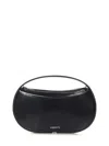 Coperni 'sound Swipe Small' Black Handbag With Logo Detail In Black