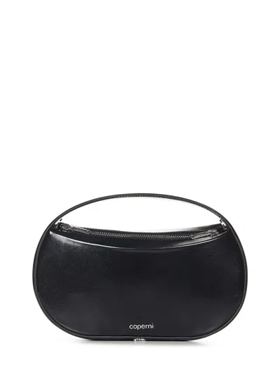 Coperni Small Sound Swipe Handbag In Blackblack