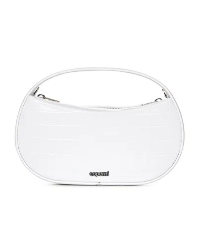 Coperni Small Sound Swipe Tote Bag In White