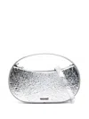 Coperni Small Sound Swipe Tote Bag In Silver