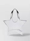 Coperni Mini Star Mirrored Silver Tote Bag In Gray