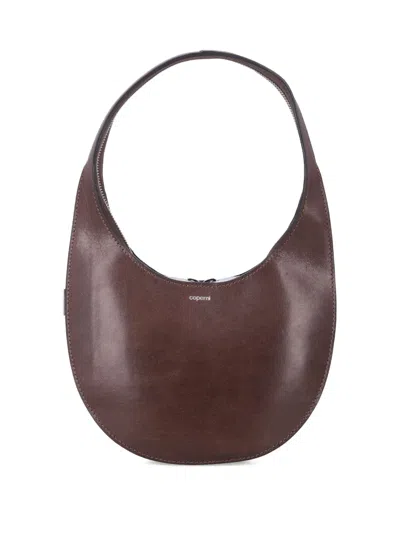 Coperni Small Zip Tote Bag In Brown