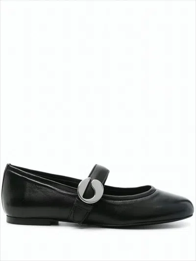 Coperni Smooth Leather Flats In Multi