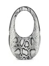 Coperni All-over Printed Crossbody Bag In Grey