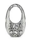 Coperni All-over Printed Crossbody Bag In Grey