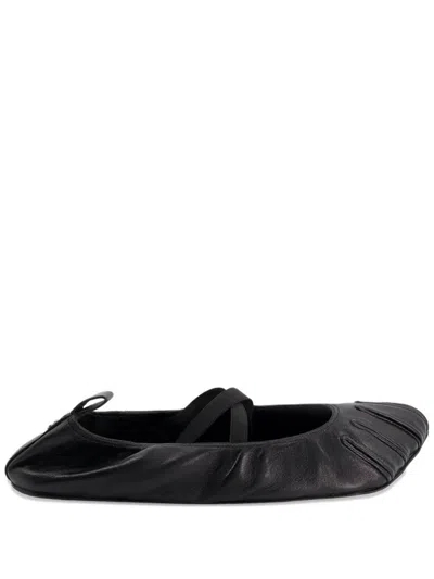 Coperni Soft 5t Ballerinas Woman Black In Brown