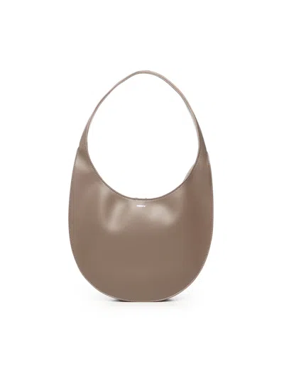 Coperni Soft Swipe Medium Bag In Brown