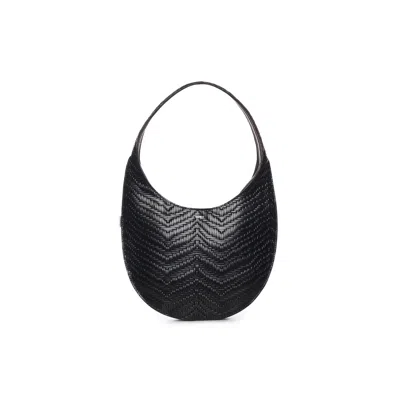 Coperni Soft Swipe Medium Leather Shoulder Bag In Brown