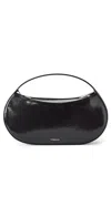 Coperni 'sound Swipe Small' Black Handbag With Logo Detail In Black