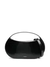 Coperni 'sound Swipe Small' Black Handbag With Logo Detail In Black