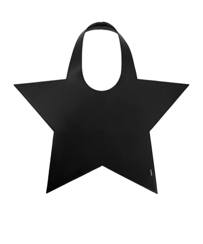 Coperni Star Handbag In Black
