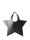 Coperni Black Star Tote Bag In Black
