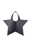 Coperni Black Star Tote Bag In Black