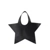 Coperni 'star' Black Tote Bag With Logo Lettering On The Front And Star Silhouette In Black