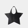 Coperni Black Star Tote Bag In Black