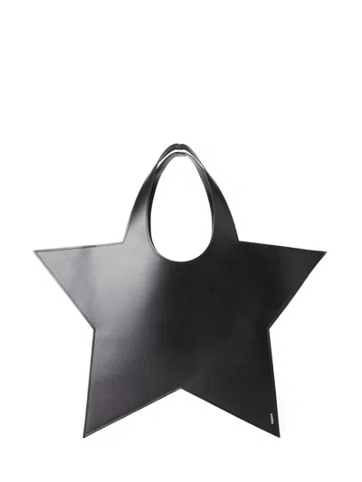 Coperni Star Tote In Black