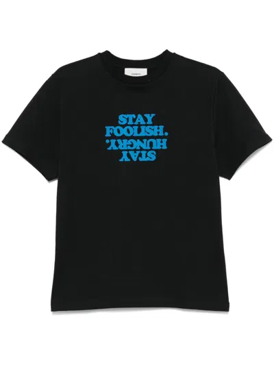 Coperni Stay Hungry T-shirt In Black