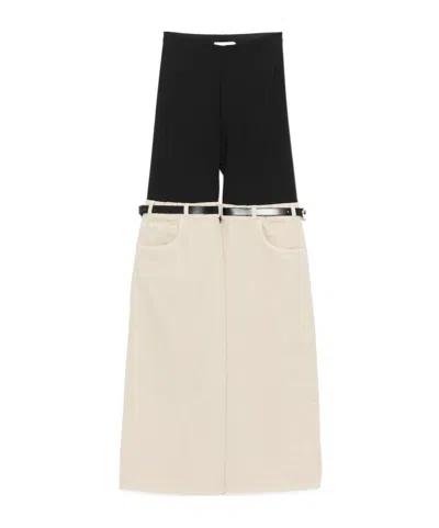 Coperni Stitched Casual Pants In Multicolor