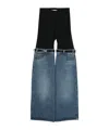Coperni Contemporary Wide-leg Denim Trousers In Blue
