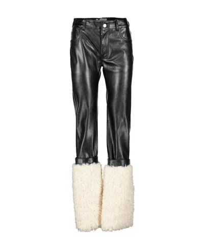 Coperni Stitching Casual Pants In Black