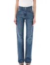 Coperni Straight Leg Denim Pants In Blue
