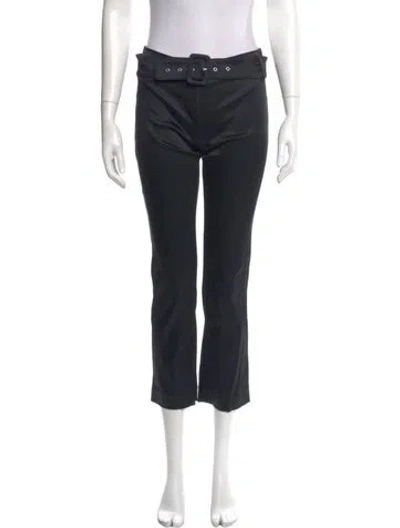 Pre-owned Coperni Straight Leg Pants In Black
