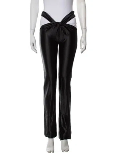 Pre-owned Coperni Straight Leg Pants In Black