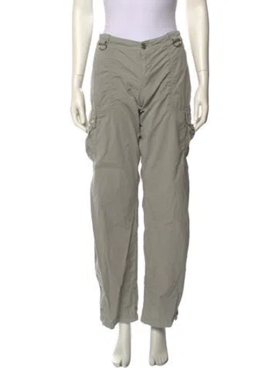 Pre-owned Coperni Straight Leg Pants In Neutral