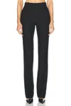 Coperni Straight Tailored Trousers In Black