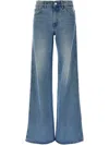 Coperni Rigid Mid-rise Straight-leg Jeans In Blue