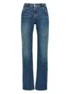 Coperni Denim Trousers With Belt Loops In Blue